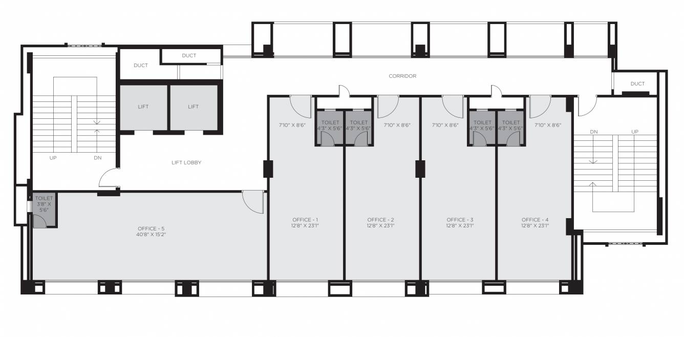  chesterton Chesterton Cluster Plan For Typical Floor Plan
