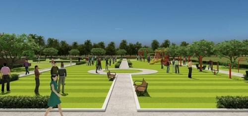 Landscape Garden and Tree Planting khatushyam-enclave Landscape Garden and Tree Planting