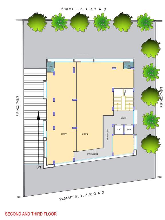  synergy Synergy Cluster Plan from 2nd to 3rd Floor