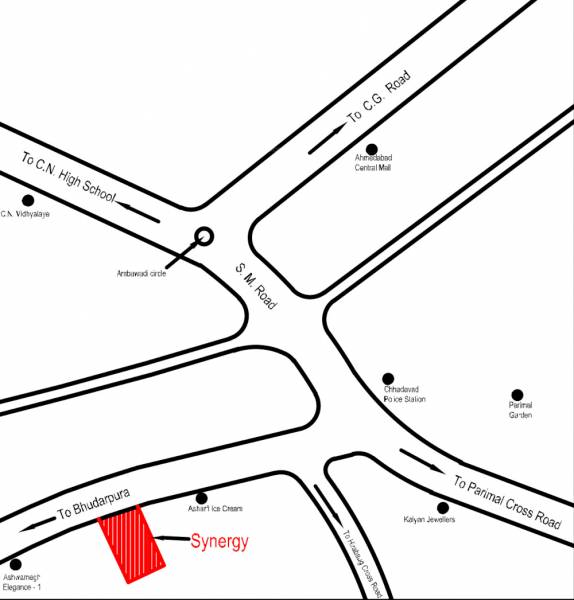  synergy Location Plan