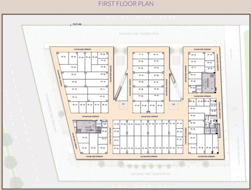 Karyan Citywalk Cluster Plan for 1st Floor citywalk Karyan Citywalk Cluster Plan for 1st Floor