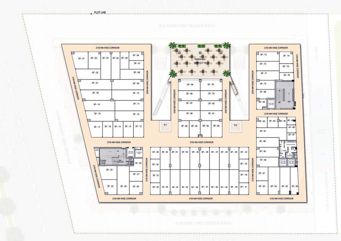  citywalk Karyan Citywalk Cluster Plan for 2nd Floor