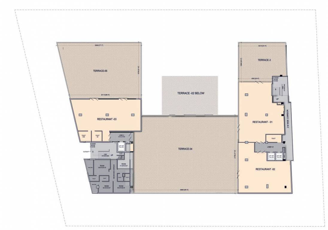  citywalk Karyan Citywalk Cluster Plan for 4th Floor