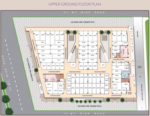 Karyan Citywalk Cluster Plan for ground Floor citywalk Karyan Citywalk Cluster Plan for ground Floor