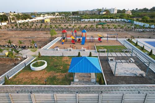 Children's play area blue-hills Children's play area