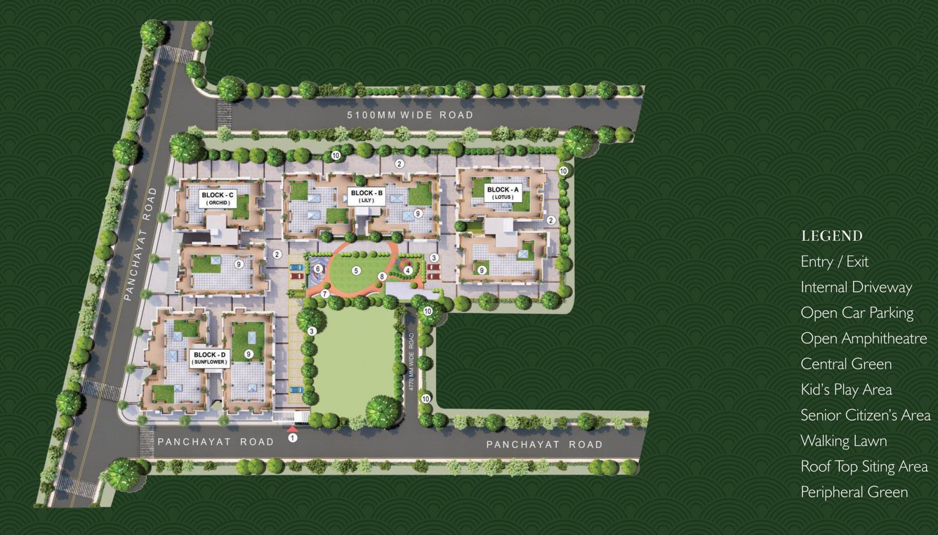  gokul dham Master Plan