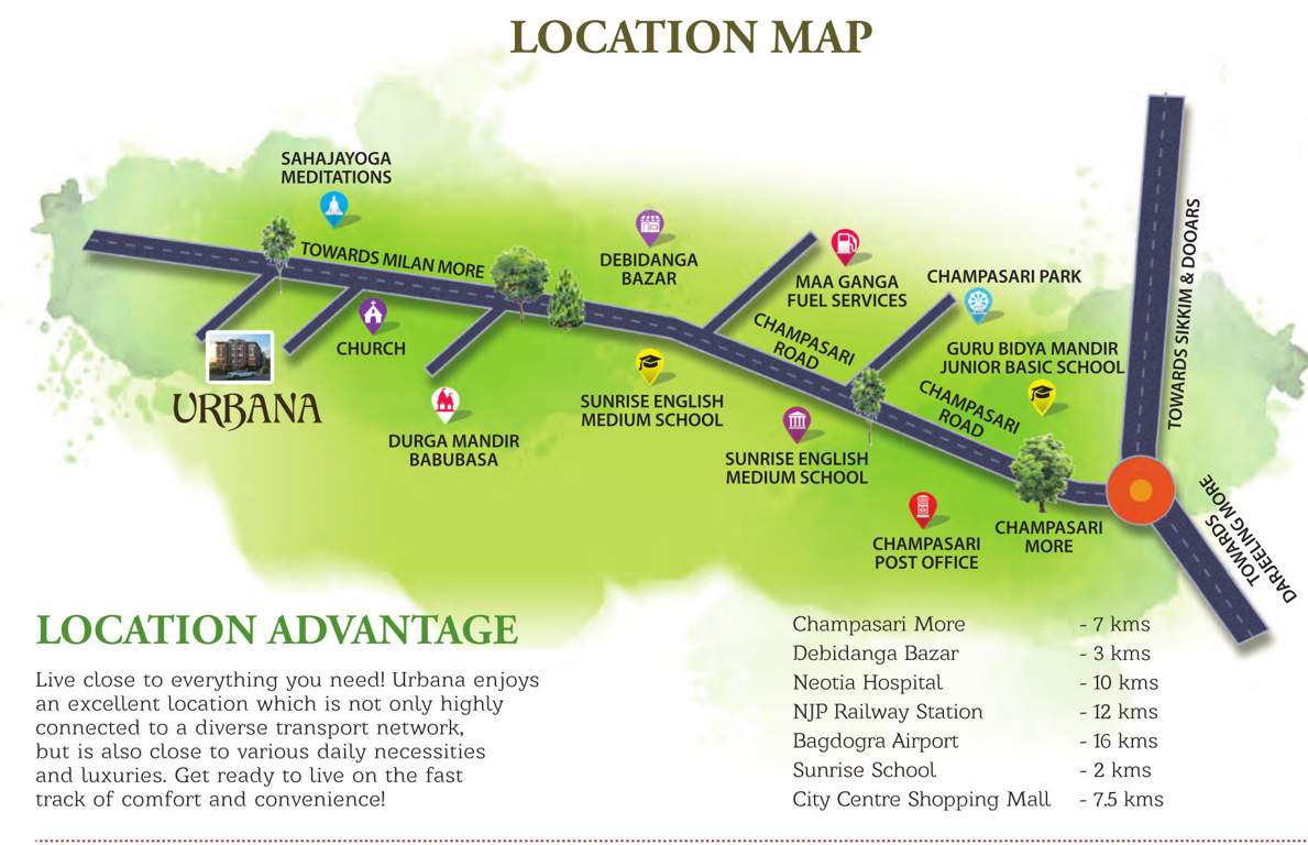  urbana Location Plan
