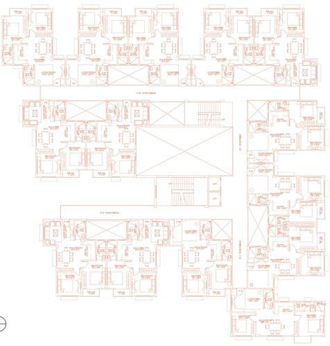  shangri-la-garden Shangri La Garden Cluster Plan from 1st to 4th Floor