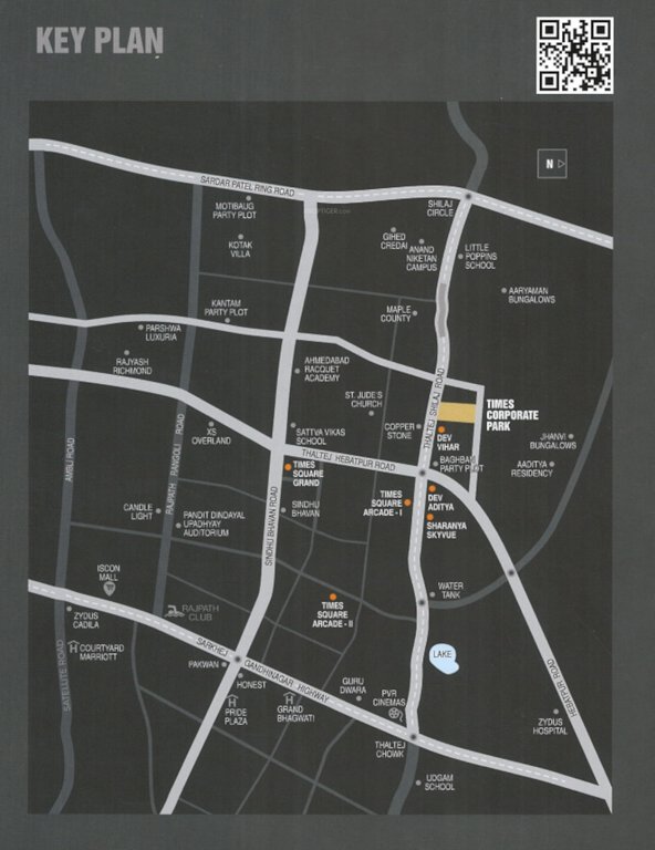  times corporate park Location Plan