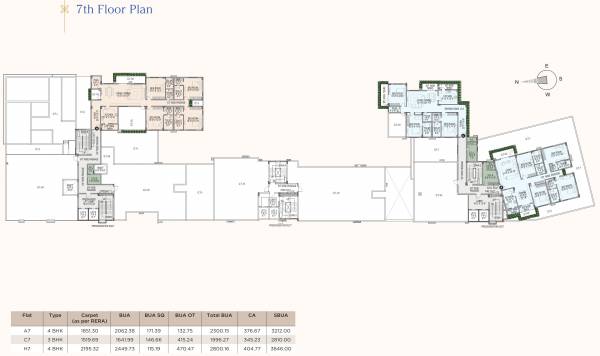  premier-town Premier Town 7th Floor Cluster Plan