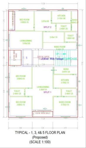  chaitanya-habitat Chaitanya Habitat Cluster Plan