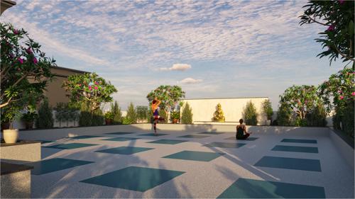  panchajanya-heights Yoga/Meditation Area