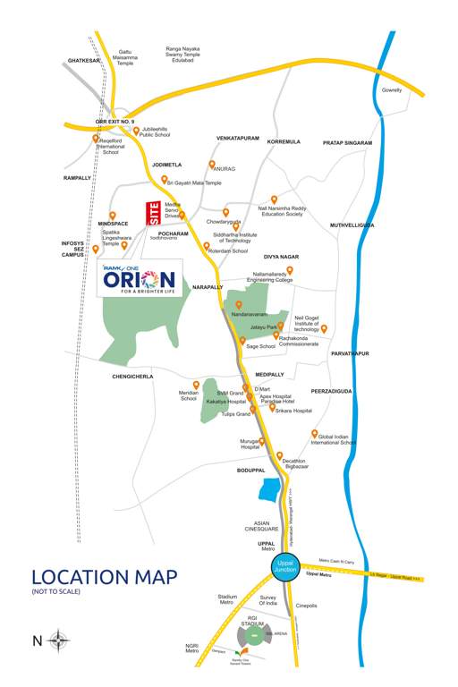 one orion Location Plan