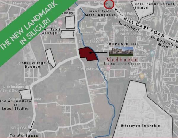  madhuban Location Plan