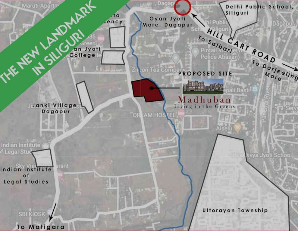  madhuban Location Plan