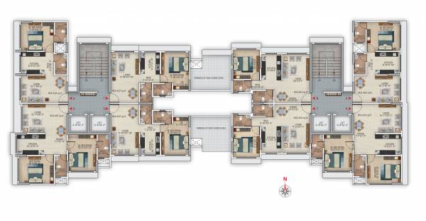  ridhima A Wing Cluster Plan
