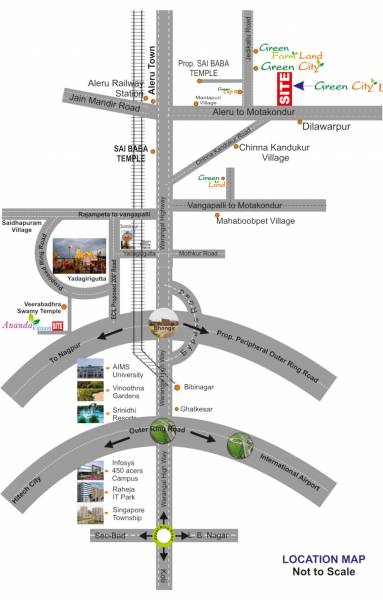  green-city-3 Location Plan