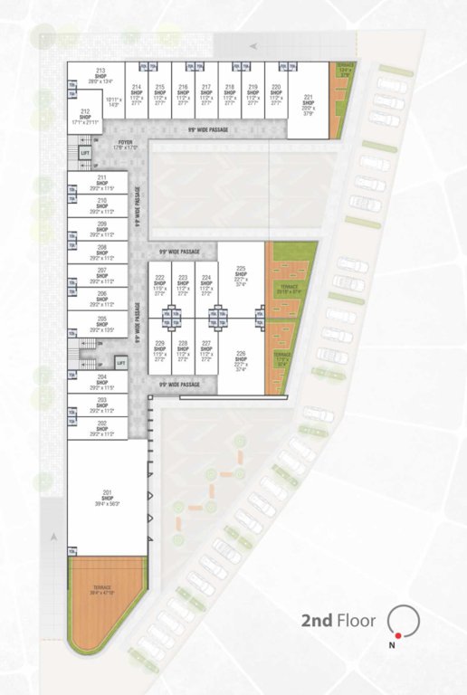  tangent Tangent Cluster Plan for 2nd Floor