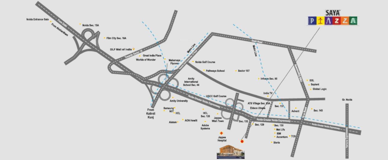 piazza Location Plan