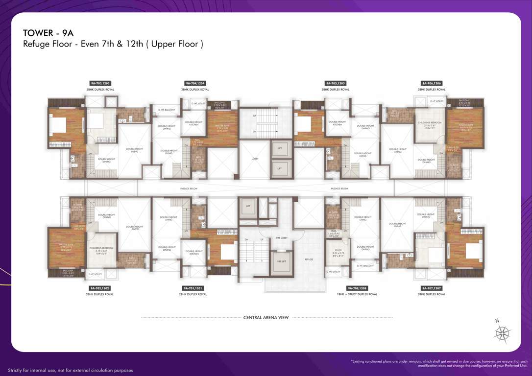 geras island of joy Tower 3 Cluster Plan