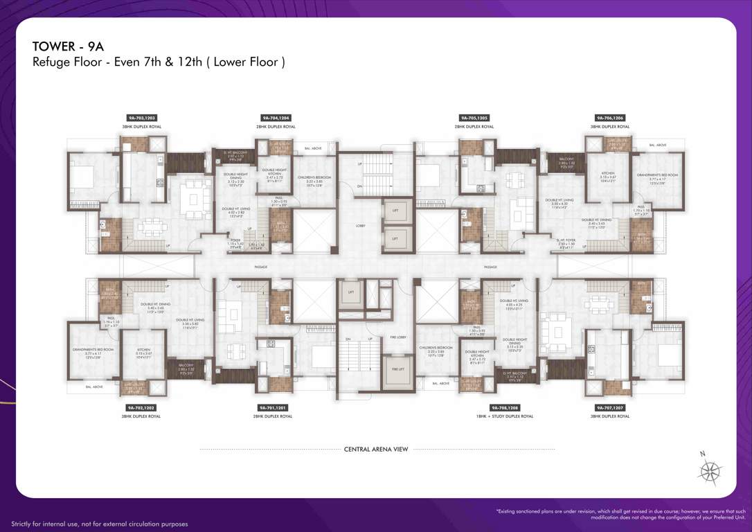 geras island of joy Tower 3 Cluster Plan