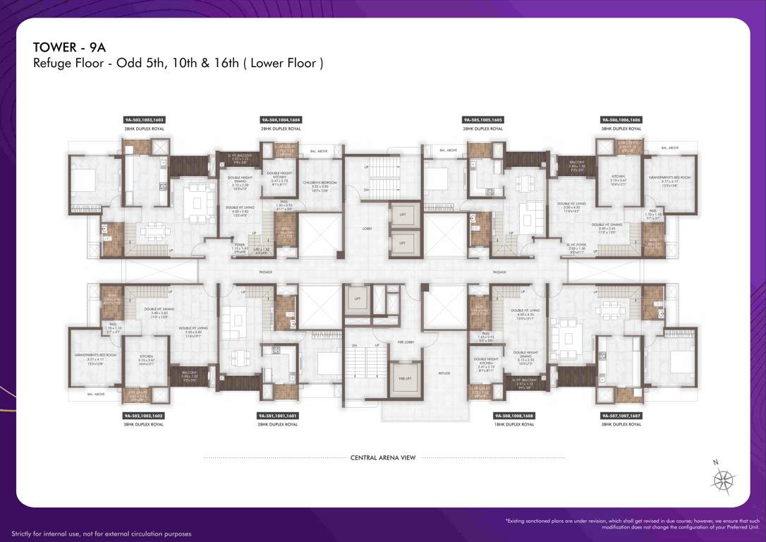 geras island of joy Tower 3 Cluster Plan