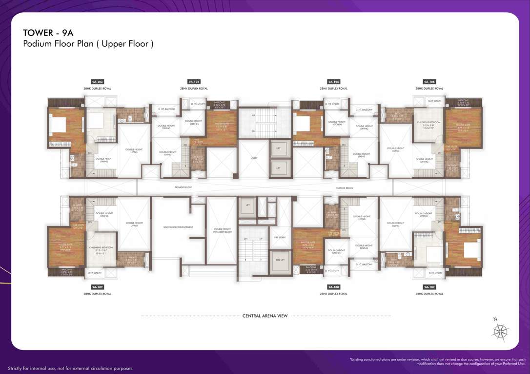 geras island of joy Tower 3 Cluster Plan