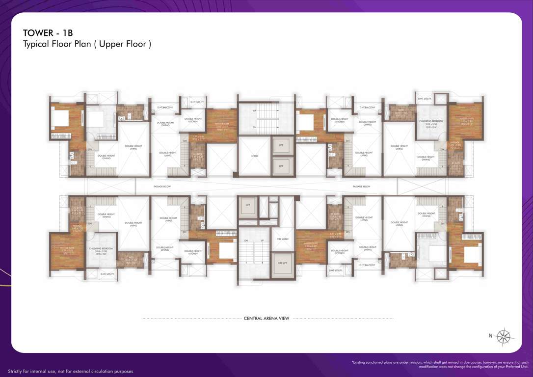 geras island of joy Tower 4 Cluster Plan