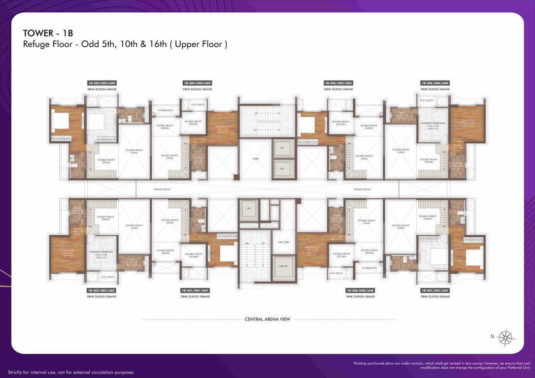 geras island of joy Tower 4 Cluster Plan