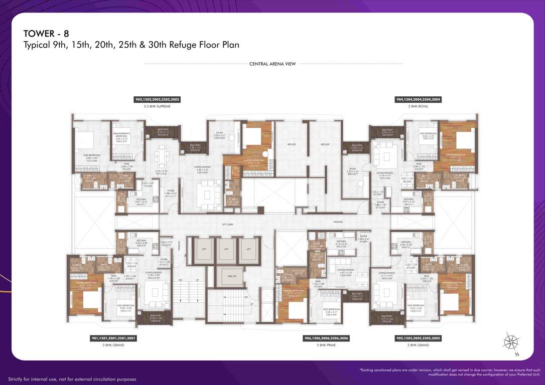 geras island of joy Tower 5 Cluster Plan