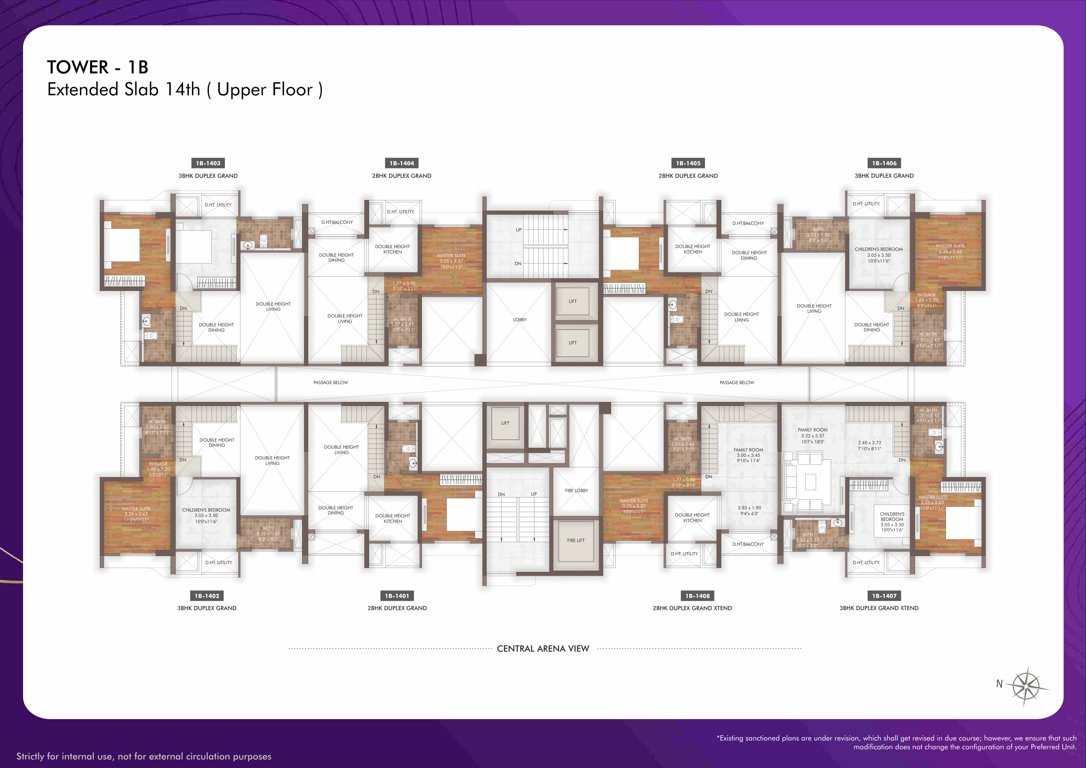 geras island of joy Tower 5 Cluster Plan