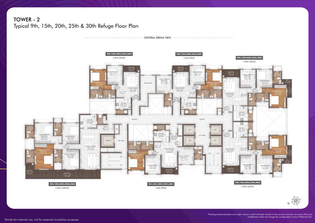 geras island of joy Tower 7 Cluster Plan