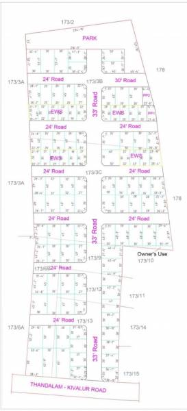 Layout Plan anandham Layout Plan