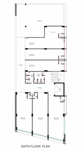  silver-point Silver Point Cluster Plan for 6th Floor