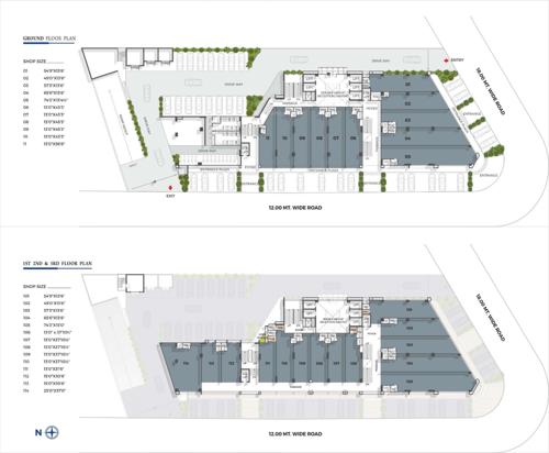  magnum Elite Magnum Cluster Plan from ground to 3rd Floor