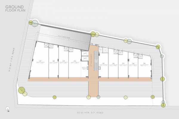  priviera Priviera Cluster Plan for ground Floor