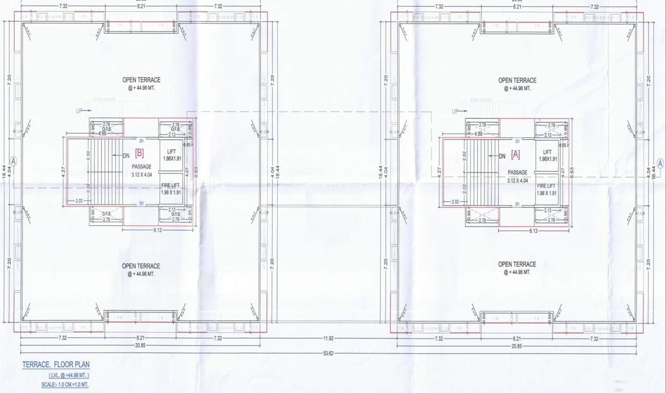  luxuria A And B Terrace Cluster Plan