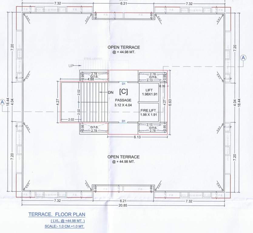  luxuria C Terrace Cluster Plan