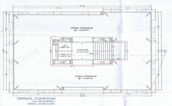  luxuria D Terrace Cluster Plan