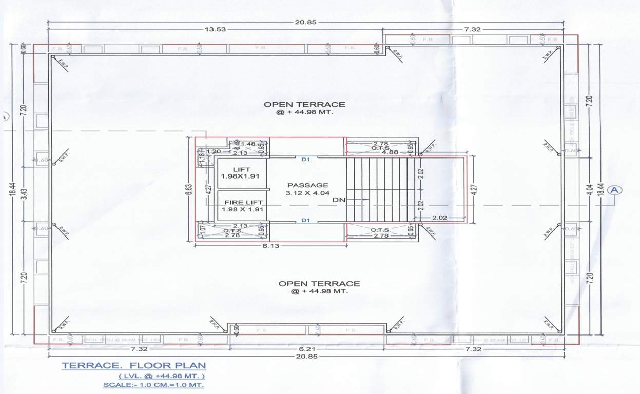  luxuria D Terrace Cluster Plan