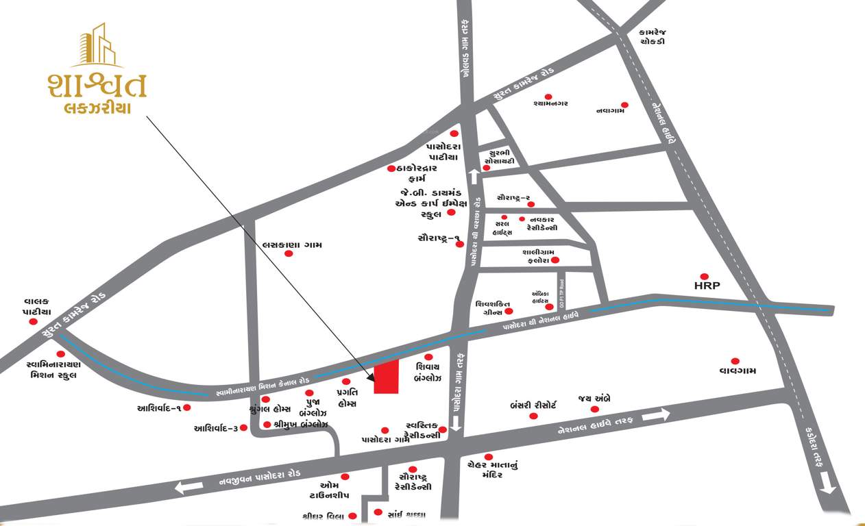  luxuria Location Plan