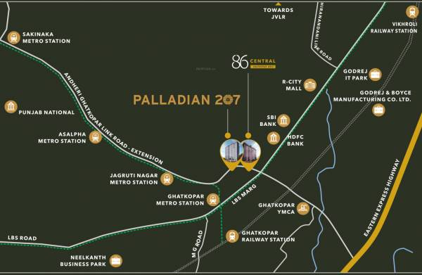  palladian-207 Location Plan