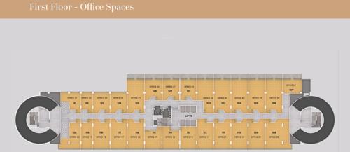  amanora-apex Amanora Apex Cluster Plan for 1st Floor