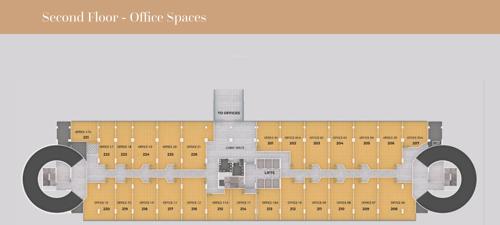  amanora-apex Amanora Apex Cluster Plan for 2nd Floor