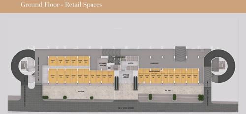  amanora-apex Amanora Apex Cluster Plan for ground Floor
