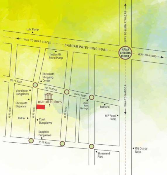  maruti-homes- Location Plan