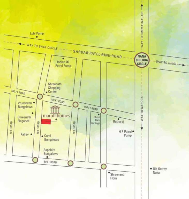  maruti homes  Location Plan