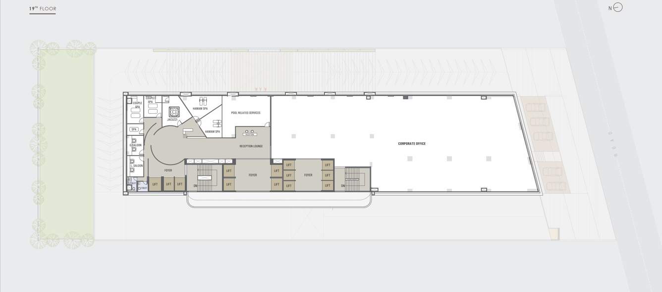  westport Westport Cluster Plan for 19th Floor