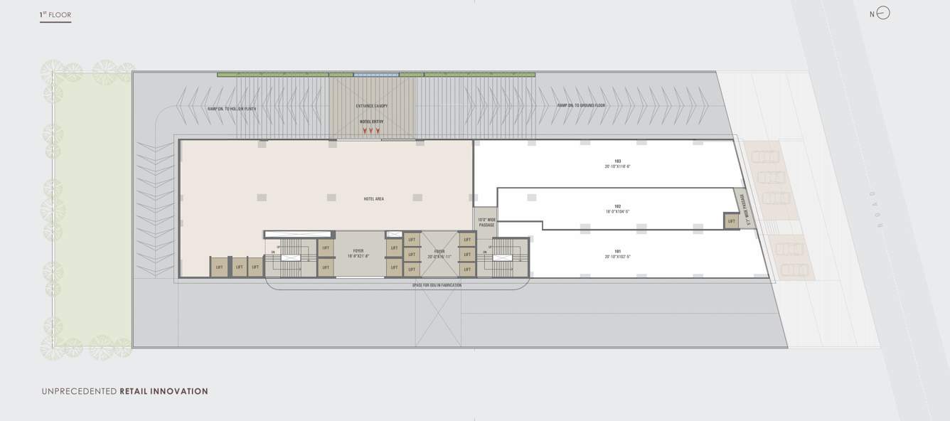  westport Westport Cluster Plan for 1st Floor