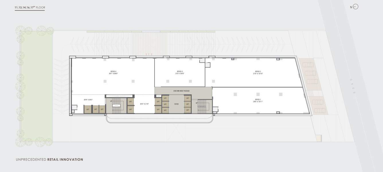  westport Westport Cluster Plan from 11th to 17th Floor